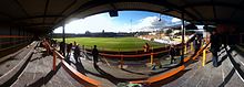 Underhill Stadion, Barnet, Oxford United vs Barnet, 2012, Piala FA Putaran 1.jpg