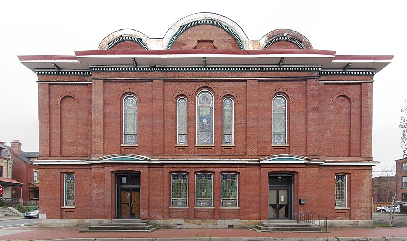 Manhattan Street face of the Union Methodist Episcopal Church