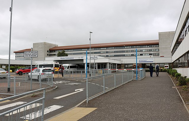 University Hospital Crosshouse is the largest NHS hospital within Ayrshire and Arran.