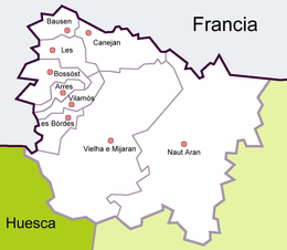 Val d'Aran – Mappa