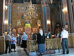 Den ortodoxa Kristi Förklaringskyrkan har nyligen genomgått en omfattande invändig renovering.