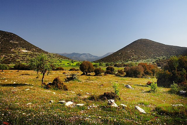 Karst Landscape near the community Vlacherna (Arcadia)