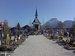 Forest cemetery / new cemetery with forest cemetery chapel