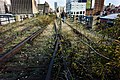 History: plants and tracks before being renovated (2012)