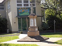 War memorial at Mount Alford State School, 2016 War memorial 2 at Mount Alford State School at Mount Alford, Queensland.jpg