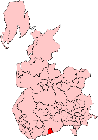 <span class="mw-page-title-main">Warrington (UK Parliament constituency)</span> Parliamentary constituency in the United Kingdom, 1832–1983