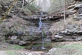 Waterfall near Glen Ferris