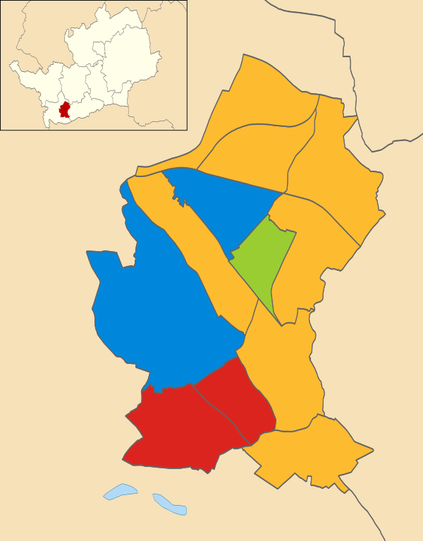 2010 local election results in Watford