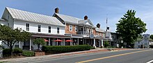 The oldest portion of the Wayside Inn at 7783 Main Street dates to 1797. Wayside Inn - 1.jpg