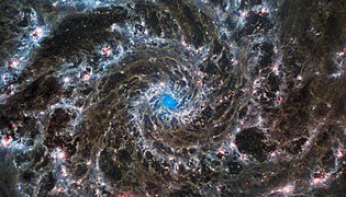 M74 "La Galassia Fantasma" ( MIRI )