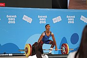 Deutsch: Gewichtheben bei den Olympischen Jugendspielen 2018; Tag 2, 10. Oktober 2018; Jungen 62 kg English: Weightlifting at the 2018 Summer Youth Olympics at 8 October 2018 – Boys' 62 kg