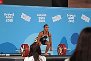 Deutsch: Gewichtheben bei den Olympischen Jugendspielen 2018; Tag 2, 10. Oktober 2018; Jungen 62 kg English: Weightlifting at the 2018 Summer Youth Olympics at 8 October 2018 – Boys' 62 kg