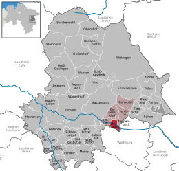 Weyhausen - Carte