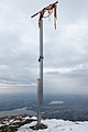 * Nomination Windsock pole on summit of Mount Pesora, Italy. --Mænsard vokser 08:38, 15 February 2021 (UTC) * Promotion  Support Good quality. --Yitzilitt 16:18, 16 February 2021 (UTC)