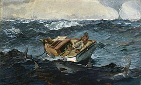 Winslow Homer, The Gulf Stream, 1899, oil on canvas, Metropolitan Museum of Art, New York City