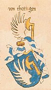 Wappen derer von Dettingen, Ingeram Codex, 1459