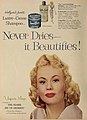 Lustre Crème Shampoo ad, 1954