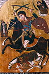 نقاشی قدیس مرکیوریوس مربوط به قرن هجدهم میلادی اثر یوهانا الارمنی