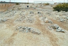 Graves of prisoners Yuma-Yuma Territorial Prison-1875-12.jpg