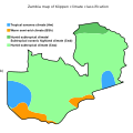 Zambia map of Köppen climate classification.svg