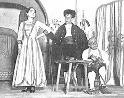 Scene from García Lorca's La zapatera prodigiosa, 1931