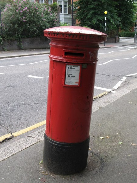 File:"Anonymous" (Victorian) postbox, Primrose Hill Road, NW3 - geograph.org.uk - 846904.jpg