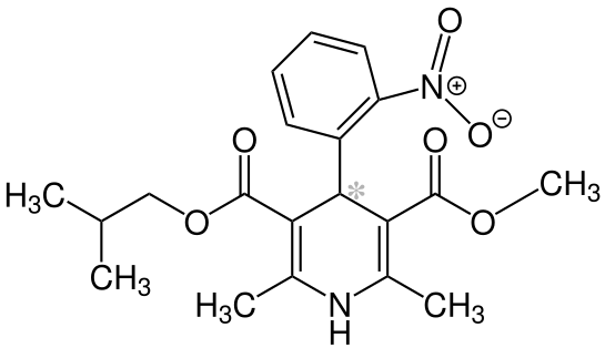 File:(RS)-Nisoldipin Structural Formula V3.svg