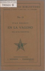 Миниатюра для Файл:Ŝirjaev - En la vagono kaj aliaj rakontoj, 1937.pdf