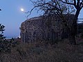 * Nomination Koroni castle bastion. --C messier 15:52, 13 September 2018 (UTC) * Promotion  Support Interesting textures under moonlight (but you could probably get rid of that stray leaf on the left side --Daniel Case 19:40, 20 September 2018 (UTC)