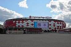FC Spartak Moskova'nın sahası Otkrytiye Arena