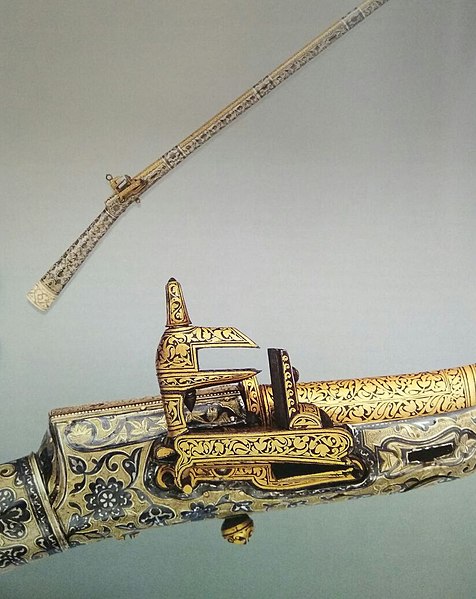 Rifle of the Kumyk Shamhal of Tarki, 19th century, Metropolitan Museum of Art, New-York