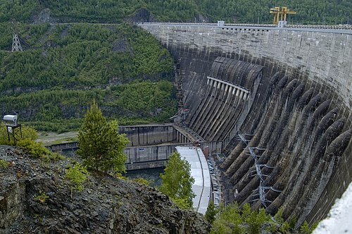 Какие гэс в россии самые крупные. Саяно-Шушенская ГЭС гидроэлектростанция. Дамба Саяно-Шушенской ГЭС. Гидроэнергия Саяно Шушенская. Саяно-Шушенская ГЭС 1979.