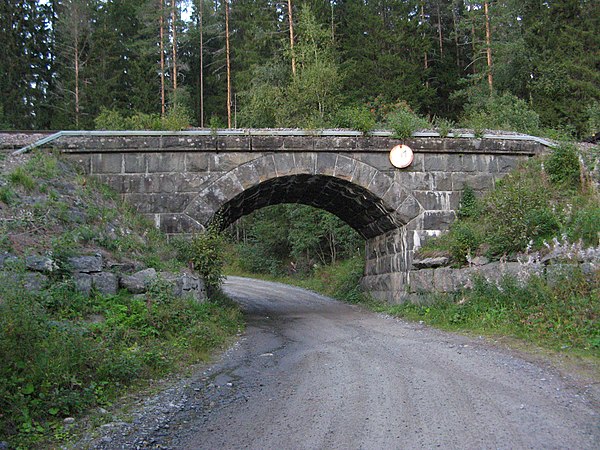 Хямекоски, арочный путепровод