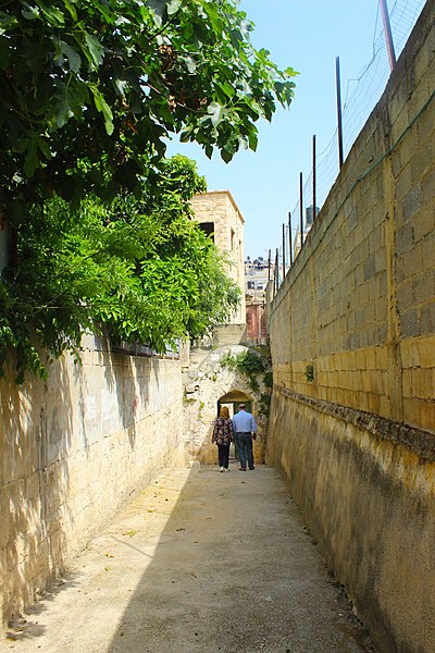File:الممرات القديمة داخل البلدة القديمة في نابلس.jpg