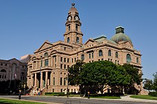 0011Tarrant County Courthouse Full E Fort Worth Texas.jpg