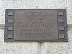 Karl Köfinger – Gedenktafel
