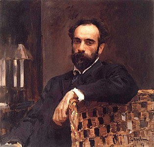 Portrait of Isaak Levitan (1893)