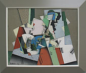 Geometrical Still Life I, 1919, oil on canvas, Kröller-Müller Museum