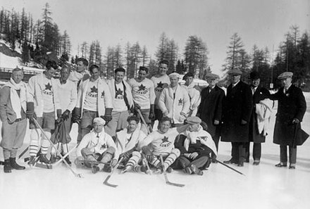 1928 Olympic Gold Medal-winning Canadian men's ice hockey team