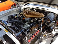 1956 Chrysler 300B engine