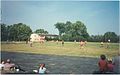 Fra fotballbanen i Karksi-Nuia i 1997. Foto: Jan-Erik Løken