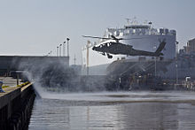 1st Air Cavalry Brigade takes 'birds' (helicopters) to Port of Beaumont 1st Air Cavalry Brigade Takes Birds to Port DVIDS159738.jpg