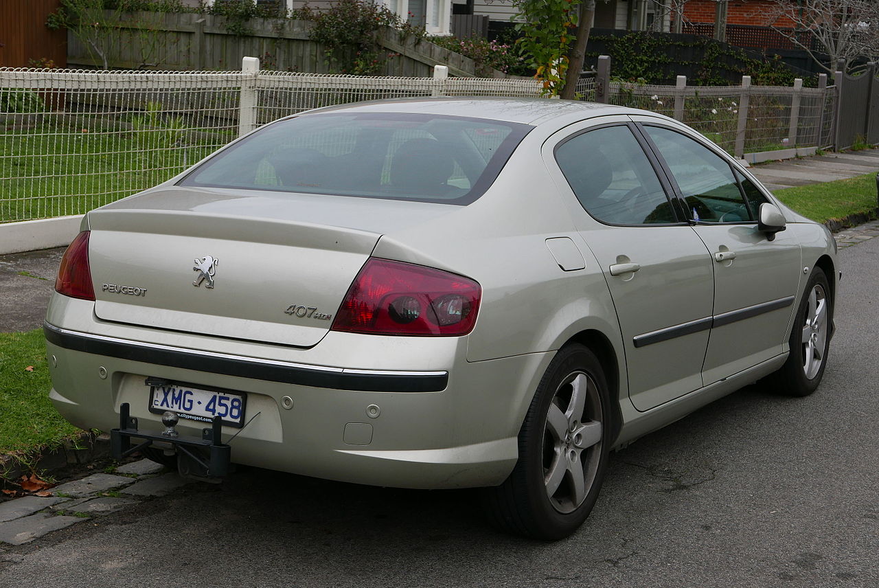 File:Peugeot 407 HDi.jpg - Wikimedia Commons