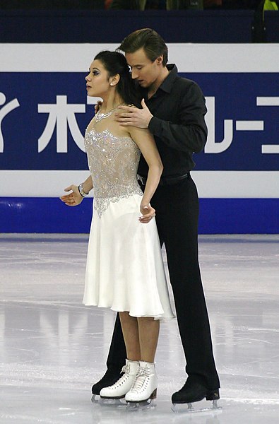 Ilinykh and Zhiganshin at the 2014–15 Grand Prix Final