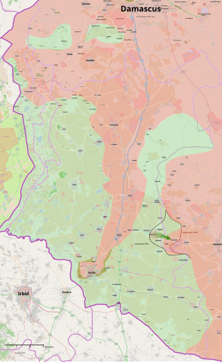 <span class="mw-page-title-main">Daraa and As-Suwayda offensive (June 2015)</span> Military operation in Syria