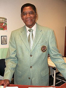 Otis Davis is a winner of two gold medals for record-breaking performances in at the 1960 Summer Olympics. 3.22.12OtisDavisByLuigiNovi3.jpg