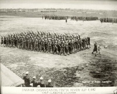 332nd Training at Camp Claiborne, LA