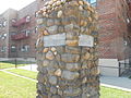 Pillar for an old development in Bayside, Queens