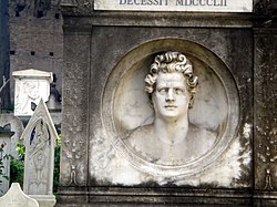 6280 - Roma - Cimitero acattolico - Tomba Karl Brulloff (1799-1852) - Foto Giovanni Dall'Orto, 31-March-2008.jpg