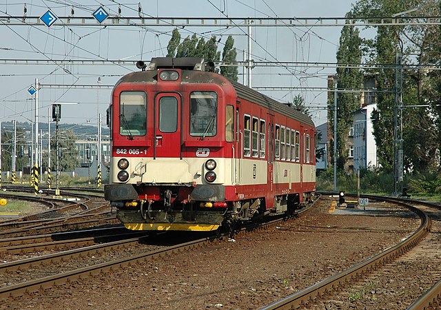 ČD diesel railcar